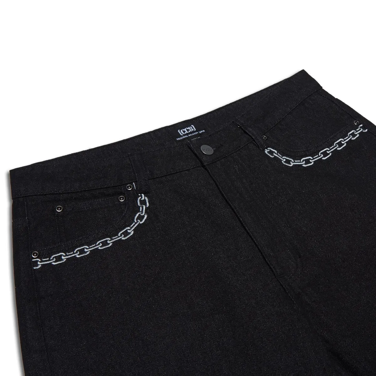 CCS Original Relaxed Taper Jeans - Chain Black